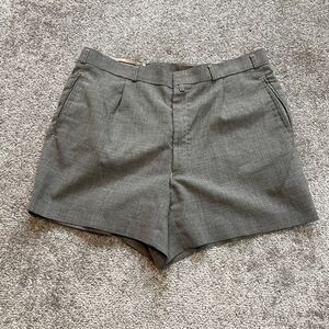 Trevira German Shorts Adult 32" Waist Gray 4" Inseam Cotton Detutsch Germany